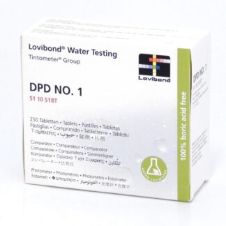 Lovibond Water Testing DPD No. 1 tablet box package