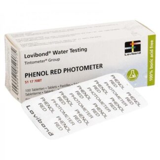 Lovibond Phenol Red Photometer water testing tablets box